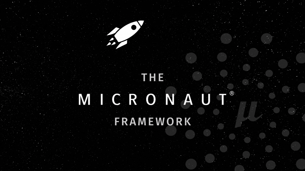 The Micronaut Framework 